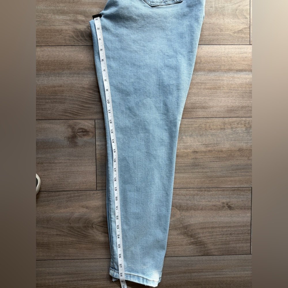 Light Blue Distressed Jeans size 13/31 - Picture 4 of 7